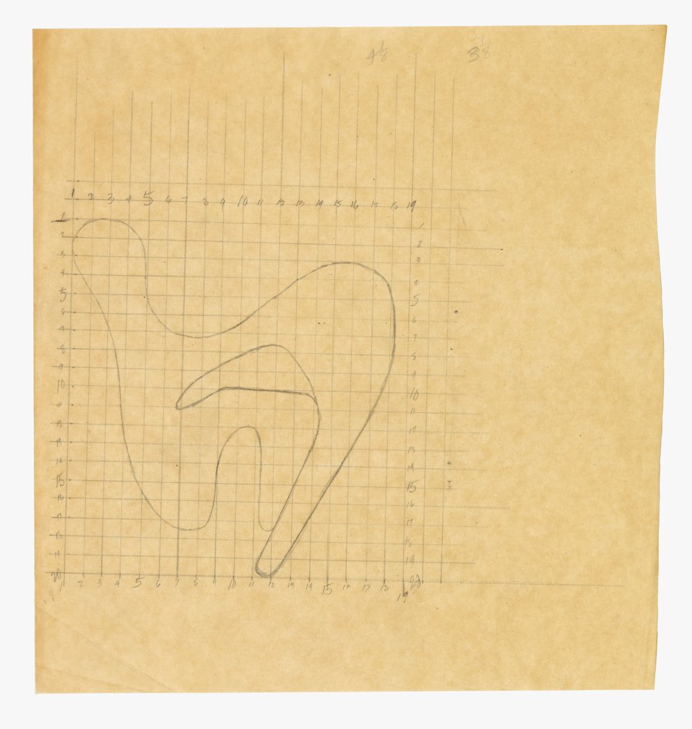 Scale Study for Molded Plywood Sculpture