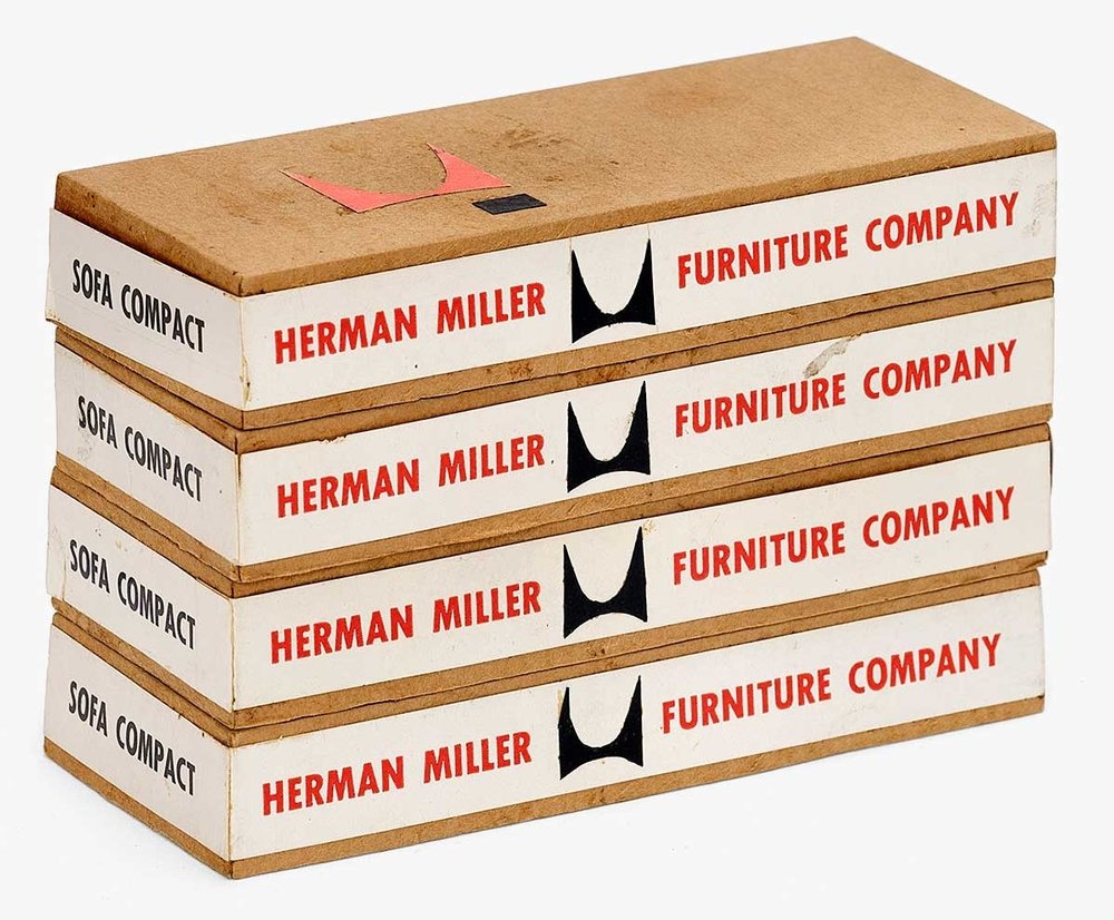 Sofa Compact Packaging Mock-Up