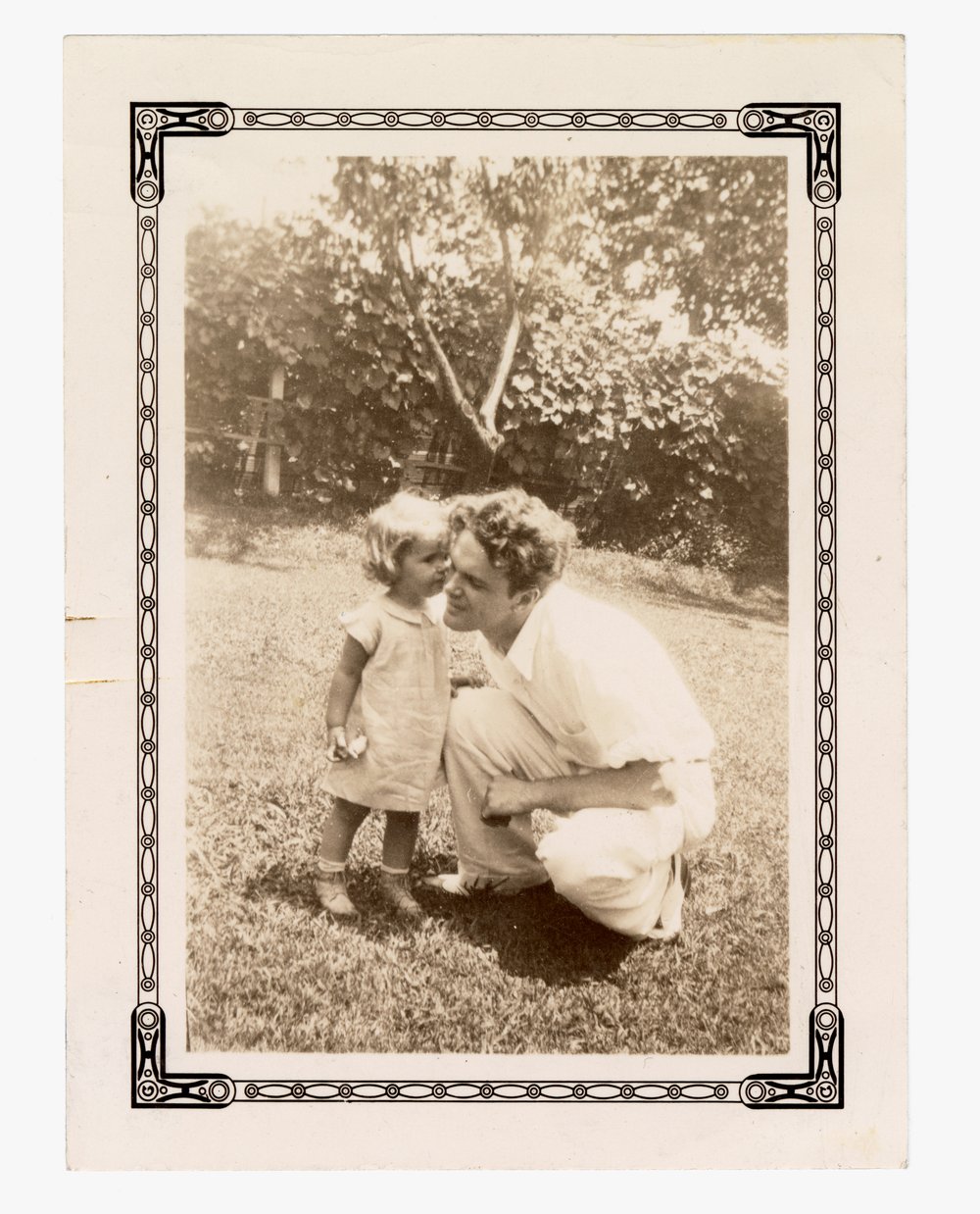 Photograph of Young Lucia and Charles