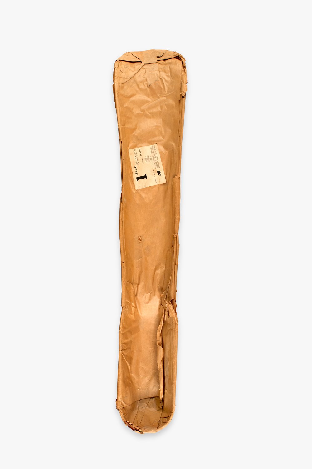 Leg Splint in Wrapping