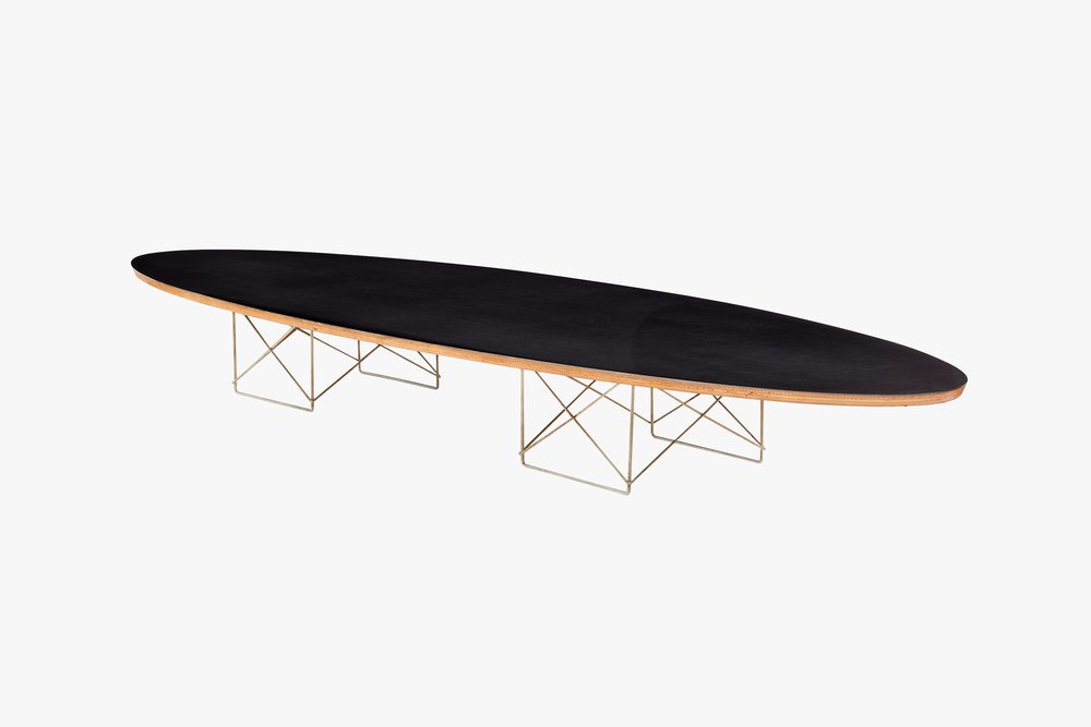 ETR Coffee Table (Elliptical Table Rod Base)